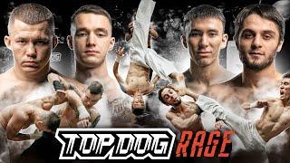 Top Dog Rage: Олигов - Профессор, Кярнянен - ПакМэн | TDFC X | Бои на голых кулаках