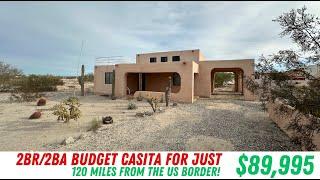 2BR/2BA CASITA, 120 MILES FROM THE US BORDER, SAN FELIPE, BAJA, MEXICO