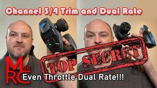 SCX24 / Redcat Ascent 18 - Hidden Secret! Channel 3 & 4 Trim, Dual Rates / End Points!! EazyRC 1/18!