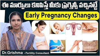 మీ శరీరంలో ఈ మార్పులు || Pregnancy Stages and Changes || Best Fertility Center || Dr Grishma Ferty9