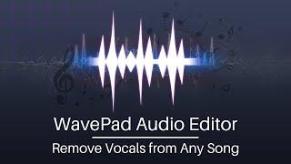 How to Remove Vocals from Any Song | WavePad Audio Editing Tutorial