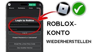 So stellen Sie ein altes Roblox-Konto ohne E-Mail/Passwort wieder her [Update 2024]