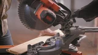 BLACK+DECKER 216MM SLIDE MITRE SAW