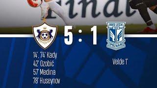 KARABACH AGDAM - LECH POZNAŃ 5:1 Skrót Meczu