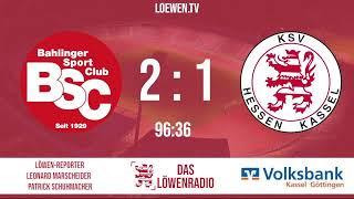 löwen.tv • Bahlinger SC - KSV Hessen Kassel