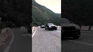 Srt8 & x6m in Dagestan mountains #dagestan #makhachkala #bmw #jeep #jeepsrt8 #srt8 #exhaust