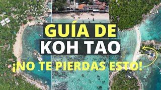  KOH TAO: la isla más MOCHILERA de TAILANDIA y centro del BUCEO