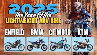 The 2025 Lightweight Adventure Motorcycle Class: The New Wave of Off-Road Exploration