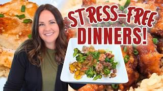 3 EASY DINNERS for a BUSY week! | Easy dinner inspiration