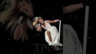 when Taylor Swift screaming and almost fell on stage #taylorswift #celebrity