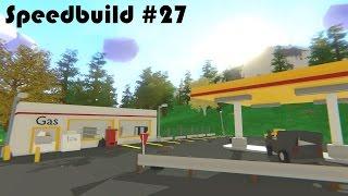 Unturned Level Editor Speed Build #27 - Gas Station (Commentary)