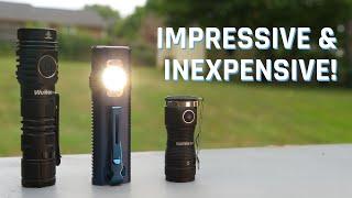 Inexpensive and Impressive EDC Lights! • Sofirn SC13, Wurkkos FC13S & Trustfire X3 Mini Reviews