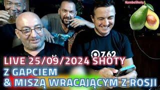 Raport z Akcji | Z GAPCIEM & MISZĄ WRACAJĄCYM Z ROSJI, shoty z live 25/09/2024 #polacywkambodzy