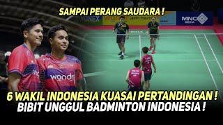 PERTARUNGAN DRAMATIS..!! 6 Wakil Indonesia Lolos Perempat Final !! Penerus Gemilang Mulai Nampak !!