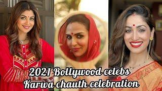 2021 Karwachauth celebration of  Bollywood celebs  n Tv actors pics