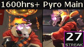 Witchy in Action!(1600h+ Pyro Main Experience TF2)