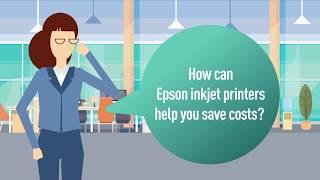 How can Epson inkjet printers help you save costs?