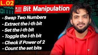 L2. Must Know Tricks in Bit Manipulation | Swap two numbers without third variable