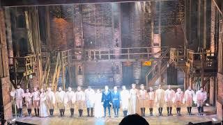 Curtain call for Hamilton at Victoria Palace Theatre March 2025