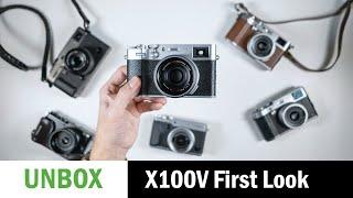 Fujifilm X100V: Unbox + First Look