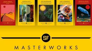 The Best of SF Masterworks from Gollancz / Orion.  Spreadsheet, checklist and cover slideshow.