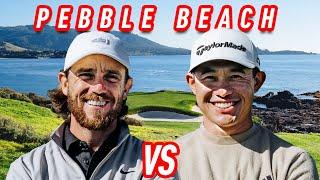 The First YouTube Golf Match Between Collin Morikawa and Tommy Fleetwood