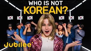 6 Koreans vs 1 Secret White Girl | Odd One Out