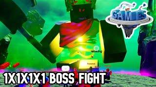 Roblox: "The Games" Event - FULL 1X1X1X1 BOSS FIGHT