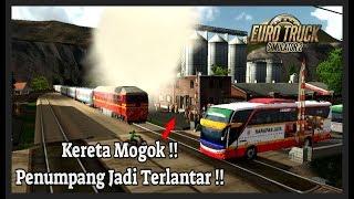 Kejadian Langka !! Kereta Mogok Ngebul Sana Sini !! / ETS2 Mod Indonesia