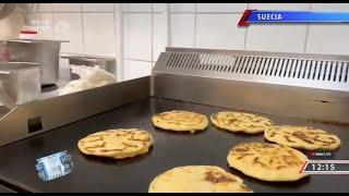 ¡Deliciosas pupusas en un país nórdico!