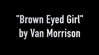 Brown Eyed Girl Modern Band Playalong