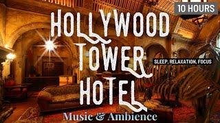 OLD HOLLYWOOD HOTEL Ambience 10 Hours - Relax, Sleep, Study, Focus, Music