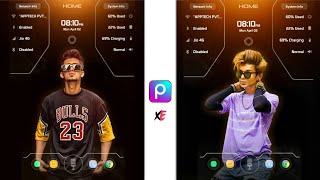 Futuristic Photo Editing in PicsArt || Picsart Editing New Style - Xyaa Edits