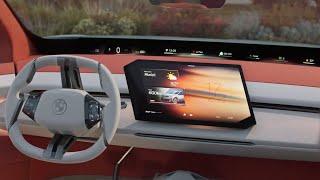 BMW Vision Neue Klasse X - impressive INTERIOR DETAILS