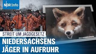 Wütende Jäger: Streit ums neue Jagdgesetz in Niedersachsen | Panorama 3