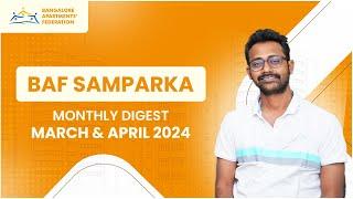 BAF Samparka Monthly Digest (March and April 2024)। BAF। Bangalore