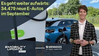 Es geht aufwärts – E-Auto-Zulassungszahlen im September – eMobility Update