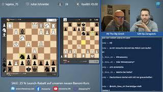 #Schach Tandem mit The Big Greek || Die Perfekte Strategie: Einer hortet und einer setzt matt!