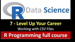 Level Up Your Data Game: Working with CSV Files in R for Beginners #W3SKILLSET