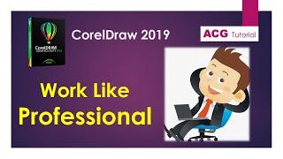 Work Like Professional - In CorelDraw 2019 - By Amol Gulekar | in Hindi