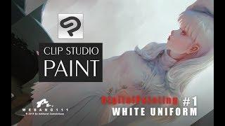 CLIP STUDIO PAINT - White Uniform #1