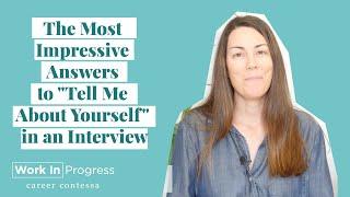 How to Answer to "Tell Me About Yourself" in a Job Interview (+ Impressive Example  Answers)