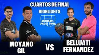  Ultimate Padel Tour Leganés: Moyano y Gil vs Belluati y Fernández - Cuartos Highlights #padel