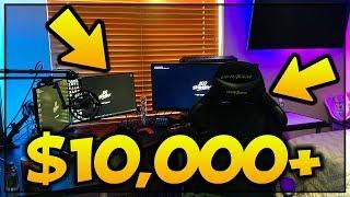 Muaaz's $10,000+ GAMING SETUP And Room Tour! (2019 EDITION)  LINKS INCLUDED