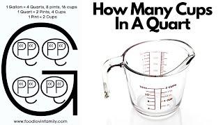 How Many Cups In Quart