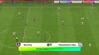 FC 24 | Career | Season 2023/24 | Premier League | Matchday 1 | Burnley FC vs. Manchester City