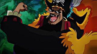 Blackbeard All Scenes | One Piece Episode 1087