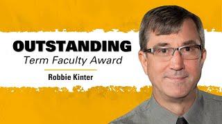 VCU 2022 Outstanding Term Faculty Award: Robbie Kinter