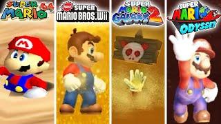 Evolution of Mario Dying in Quicksand (1988-2017)