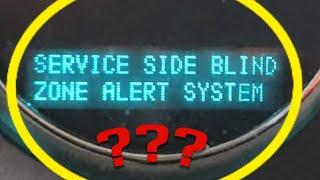 2013 Tahoe 5.3l 4x4 Service Side Blind Zone Alert System